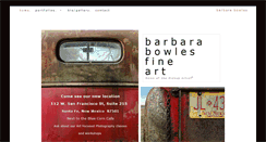 Desktop Screenshot of barbarabowles.com